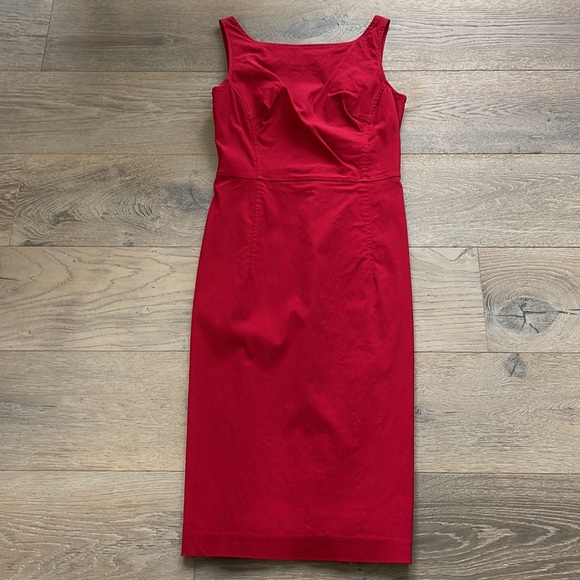 Vintage Express Body-con Stretch Sheath Dress-3/4 - Picture 6 of 8